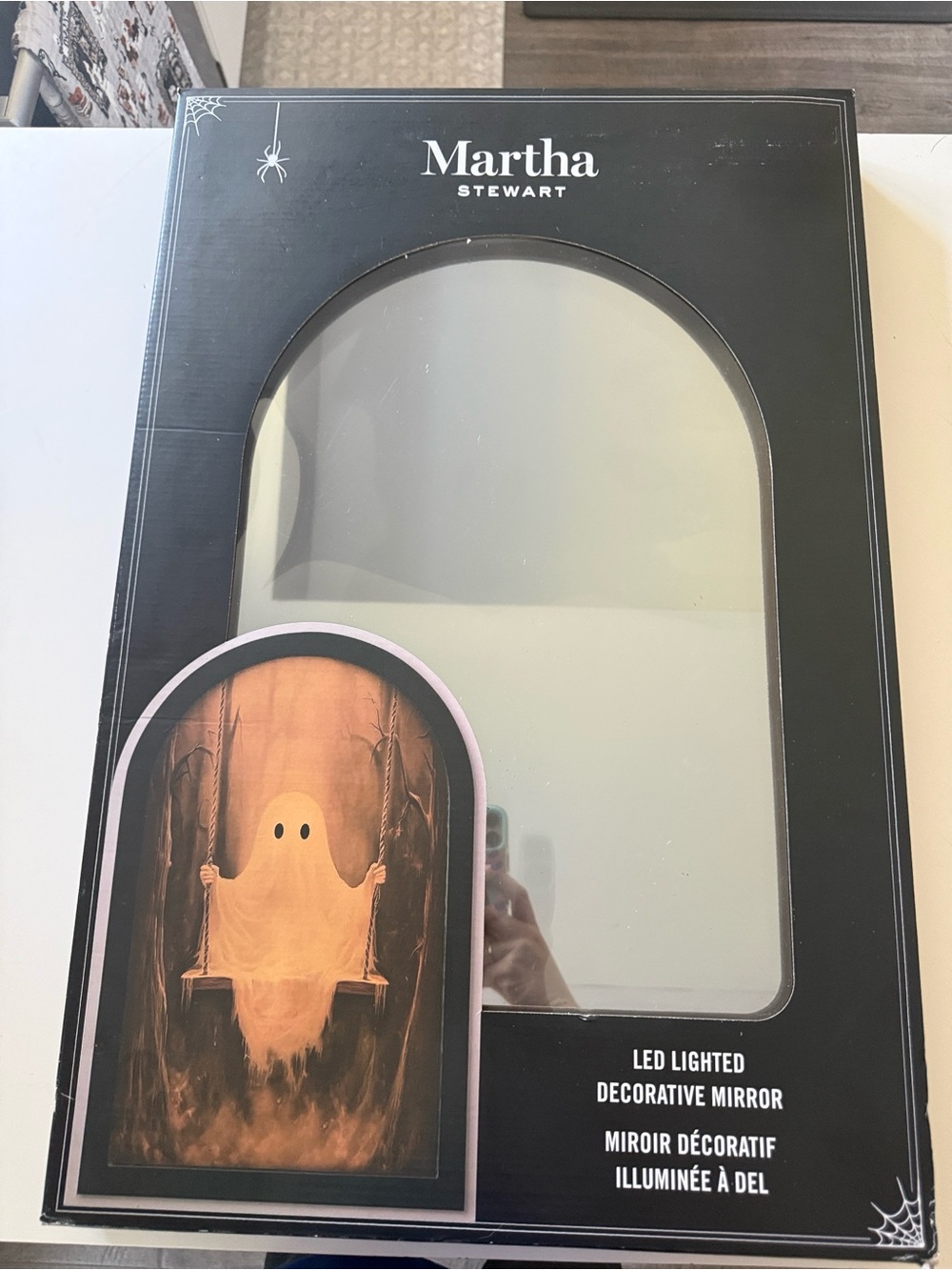 Viral Martha Stewart Black Swing Ghost Mirror